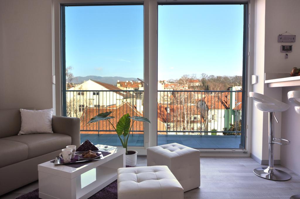 Bellevue Apartment Zagabria Camera foto